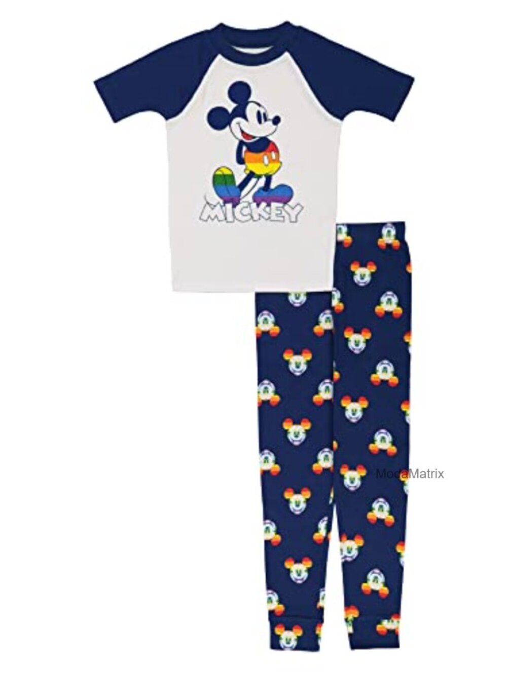 Disney Kids' 2-Piece Snug-Fit Cotton Pajama Set – Holiday Matching Pjs